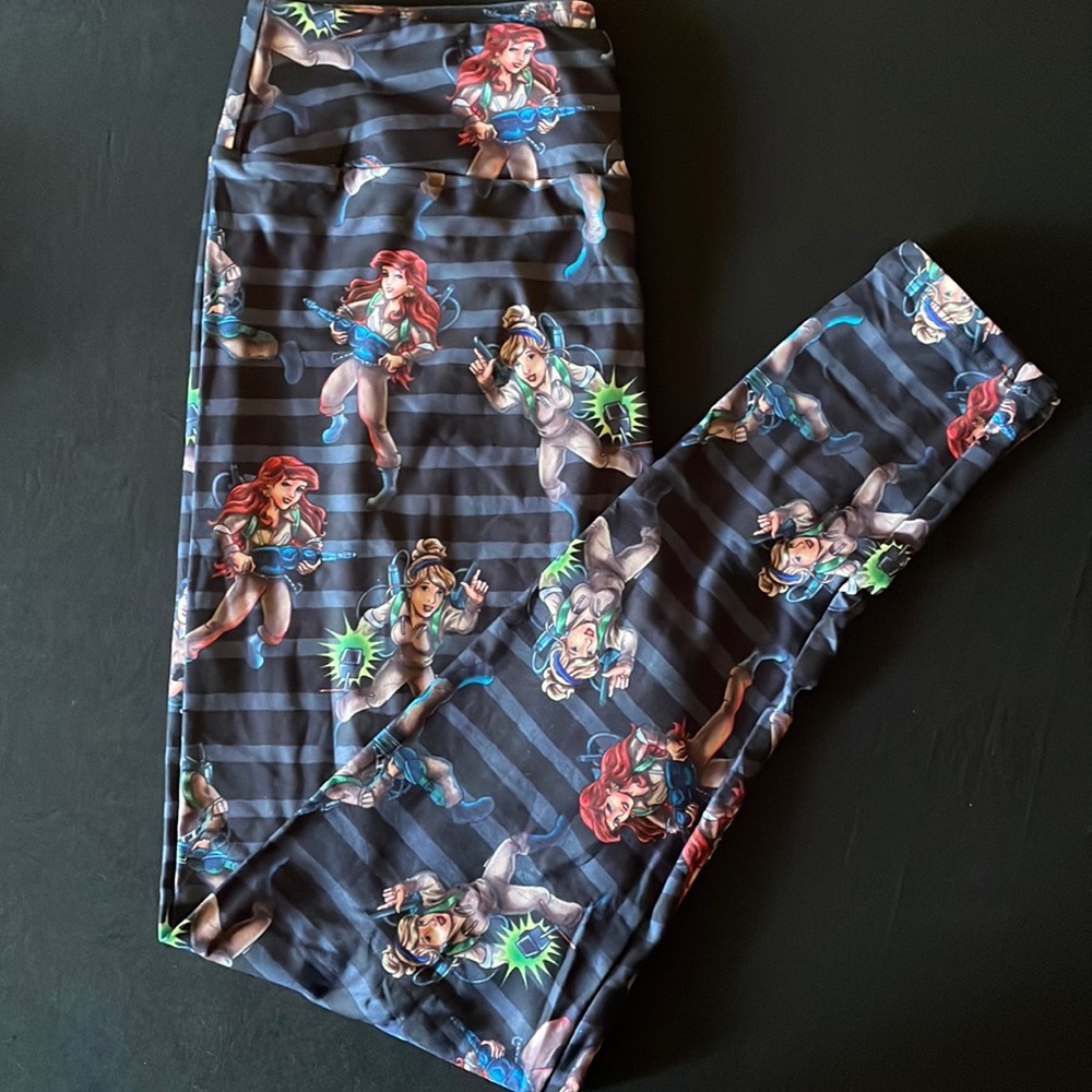 Women Ghostbusters Costume Buttery Soft New Leggings.